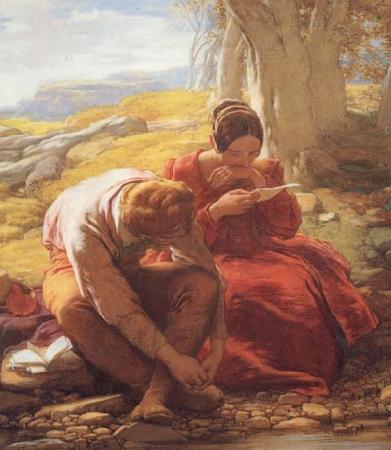 Mulready, William The Sonnet oil painting image